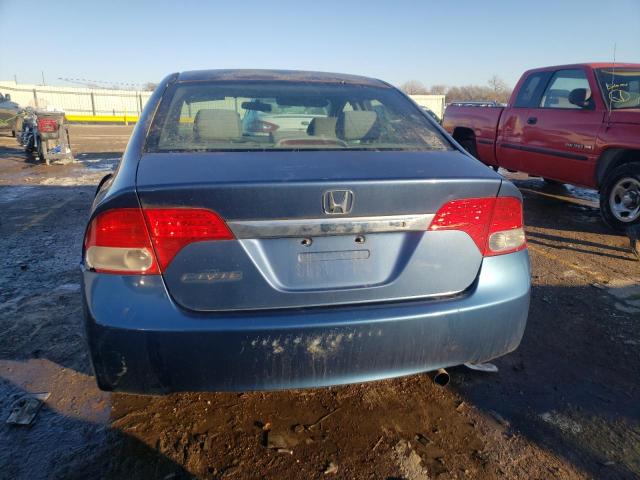 2HGFA1F55AH305444 - 2010 HONDA CIVIC LX BLUE photo 6