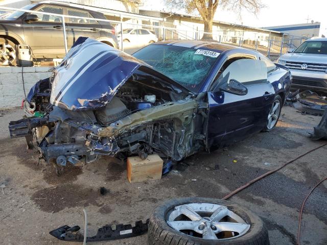 1ZVBP8CH1A5126938 - 2010 FORD MUSTANG GT BLUE photo 1