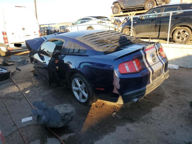 1ZVBP8CH1A5126938 - 2010 FORD MUSTANG GT BLUE photo 2