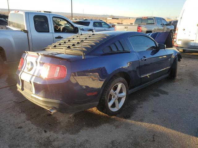 1ZVBP8CH1A5126938 - 2010 FORD MUSTANG GT BLUE photo 3