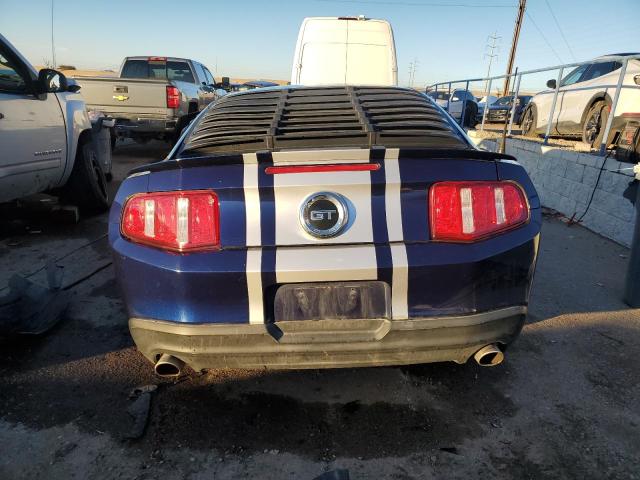 1ZVBP8CH1A5126938 - 2010 FORD MUSTANG GT BLUE photo 6