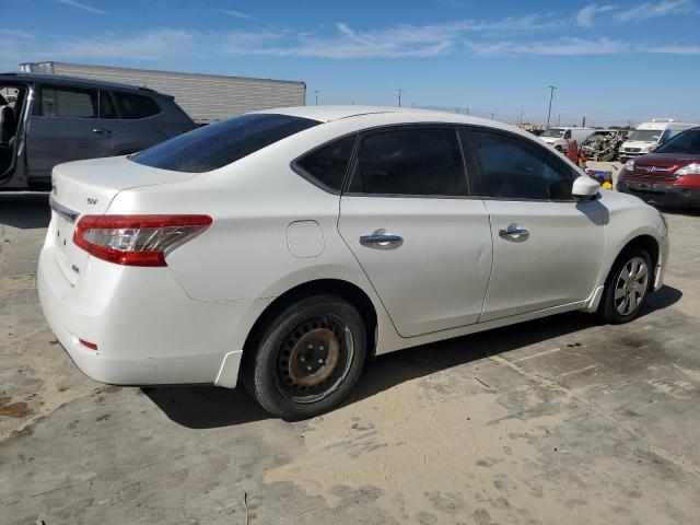 3N1AB7AP1DL786034 - 2013 NISSAN SENTRA S WHITE photo 3