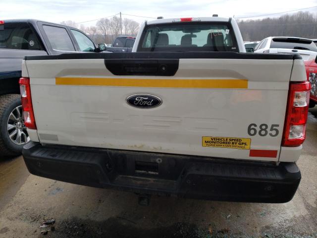 1FTMF1CBXNKE66355 - 2022 FORD F150 WHITE photo 6