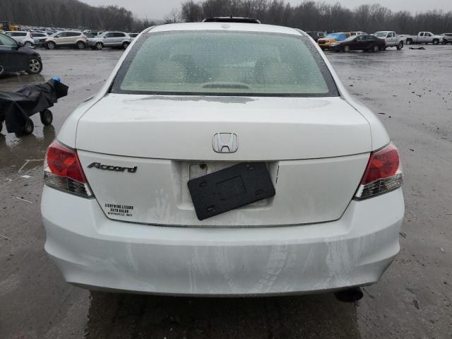 1HGCP26869A174763 - 2009 HONDA ACCORD EXL WHITE photo 6