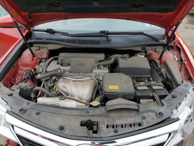 4T4BF1FKXCR199949 - 2012 TOYOTA CAMRY BASE RED photo 11