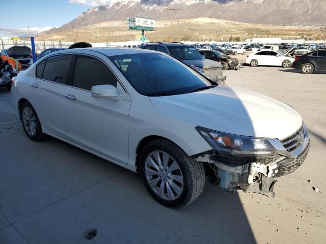 1HGCR2F81EA112580 - 2014 HONDA ACCORD EXL WHITE photo 4