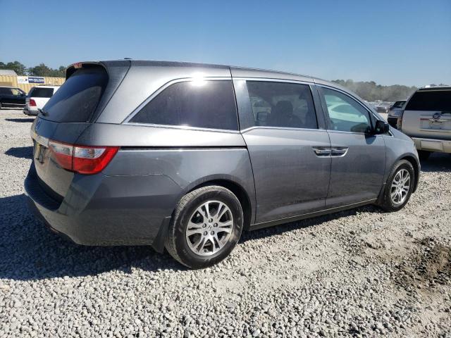 5FNRL5H63BB074277 - 2011 HONDA ODYSSEY EXL GRAY photo 3