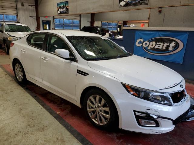 5XXGM4A70FG460403 - 2015 KIA OPTIMA LX WHITE photo 4