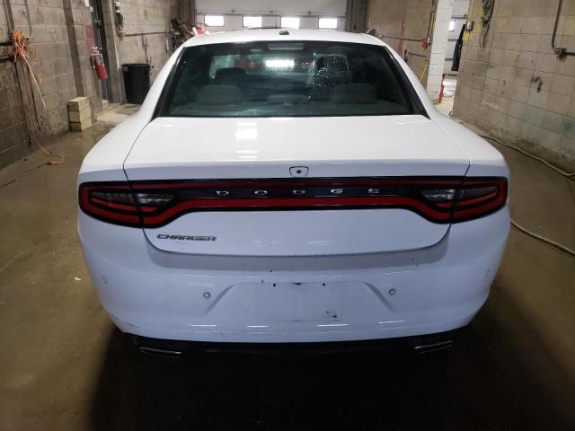 2C3CDXBG3MH663296 - 2021 DODGE CHARGER SXT WHITE photo 6