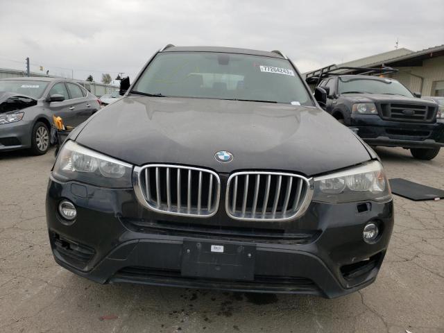 5UXWX9C55G0D92082 - 2016 BMW X3 XDRIVE28I BLACK photo 5