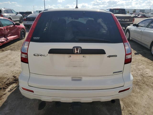 JHLRE4H43BC033330 - 2011 HONDA CR-V SE WHITE photo 6