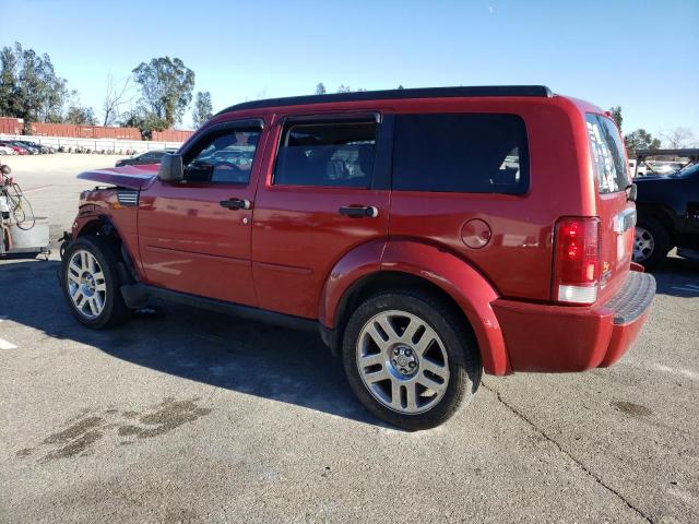 1D8GT58K17W637545 - 2007 DODGE NITRO SLT RED photo 2