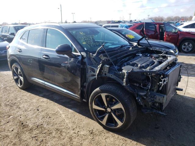 LRBFZNR4XMD178689 - 2021 BUICK ENVISION ESSENCE BLACK photo 4