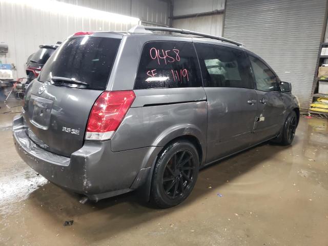 5N1BV28U74N332955 - 2004 NISSAN QUEST S CHARCOAL photo 3