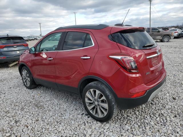 KL4CJASB7KB876323 - 2019 BUICK ENCORE PREFERRED RED photo 2