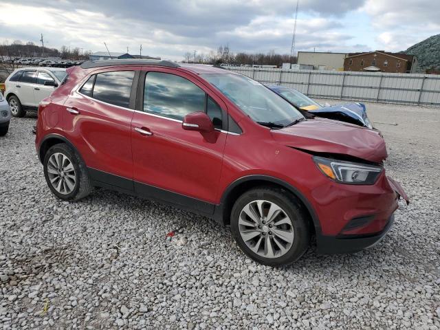 KL4CJASB7KB876323 - 2019 BUICK ENCORE PREFERRED RED photo 4