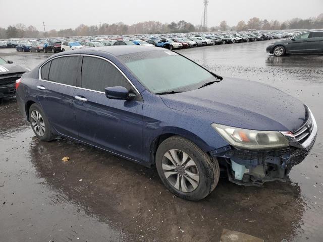 1HGCR2F39EA035977 - 2014 HONDA ACCORD LX BLUE photo 4