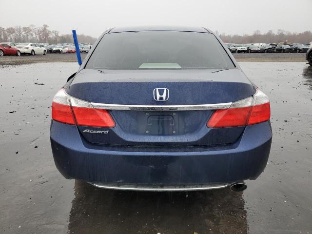 1HGCR2F39EA035977 - 2014 HONDA ACCORD LX BLUE photo 6