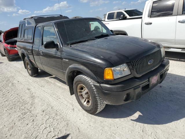 1FTYR44V92PB51595 - 2002 FORD RANGER SUPER CAB BLACK photo 4