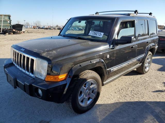 1J8HG58N88C155782 - 2008 JEEP COMMANDER LIMITED BLACK photo 1