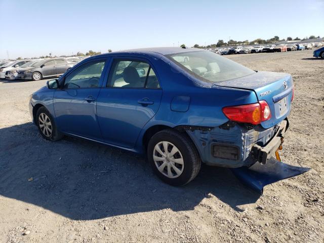 JTDBL40EX9J054593 - 2009 TOYOTA COROLLA LE BASE BLUE photo 2