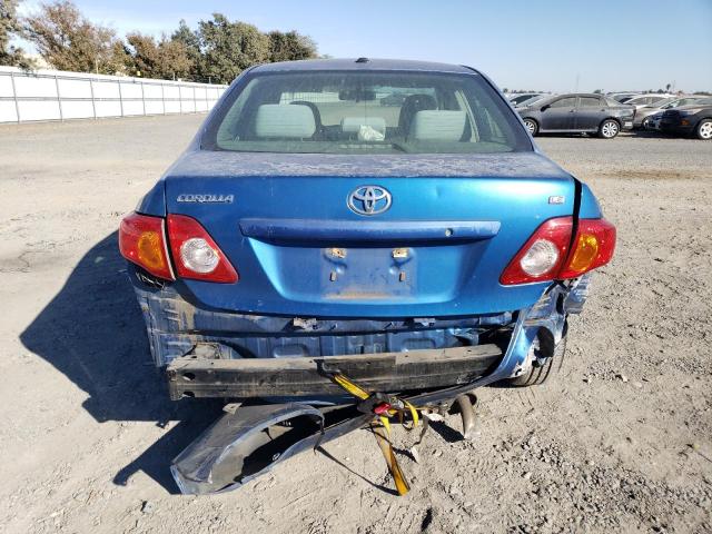 JTDBL40EX9J054593 - 2009 TOYOTA COROLLA LE BASE BLUE photo 6