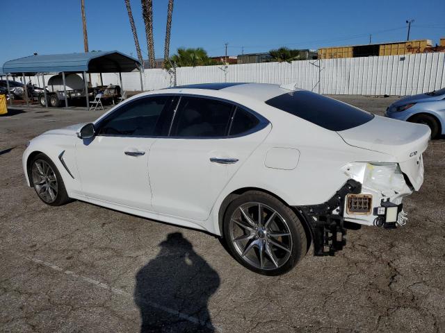 KMTG44LA4MU072334 - 2021 GENESIS G70 PRESTIGE WHITE photo 2