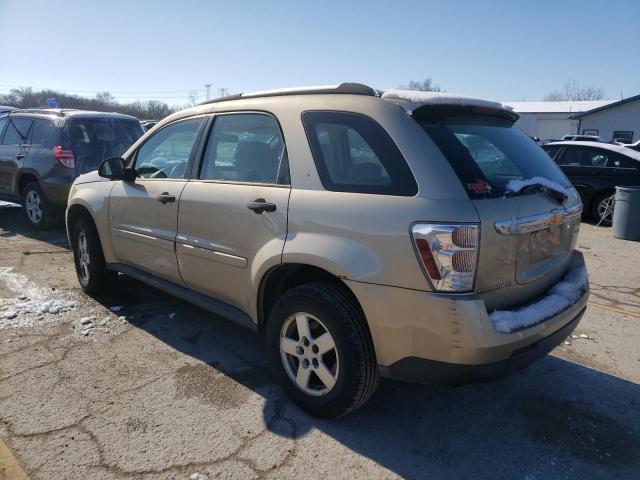 2CNDL13F576059203 - 2007 CHEVROLET EQUINOX LS GOLD photo 2