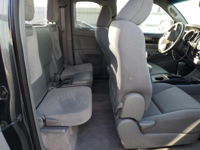 5TETX22N89Z640483 - 2009 TOYOTA TACOMA ACCESS CAB ნაცრისფერი ფოტო 10
