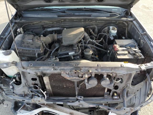 5TETX22N89Z640483 - 2009 TOYOTA TACOMA ACCESS CAB ნაცრისფერი ფოტო 11