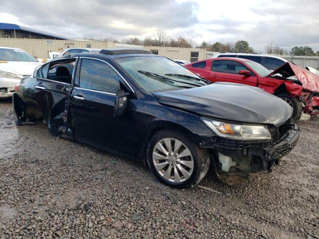 1HGCR3F87DA020796 - 2013 HONDA ACCORD EXL BLACK photo 4