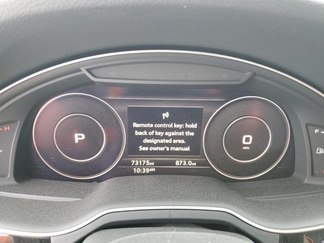 WA1VAAF71KD027565 - 2019 AUDI Q7 PRESTIGE SILVER photo 9