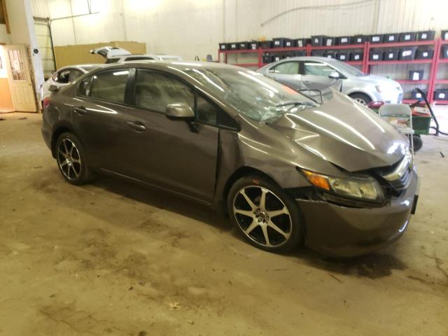 2HGFB2F57CH502167 - 2012 HONDA CIVIC LX GRAY photo 4