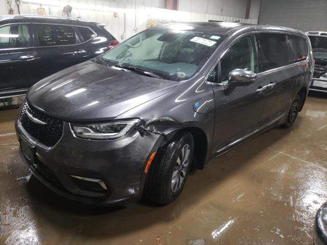 2C4RC1S7XNR161290 - 2022 CHRYSLER PACIFICA HYBRID LIMITED GRAY photo 1