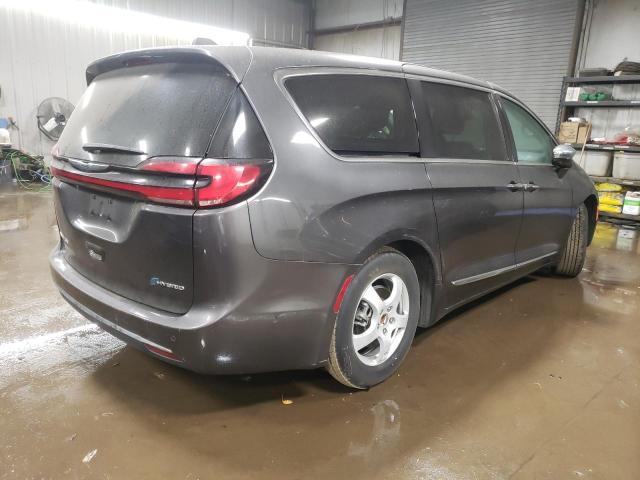 2C4RC1S7XNR161290 - 2022 CHRYSLER PACIFICA HYBRID LIMITED GRAY photo 3