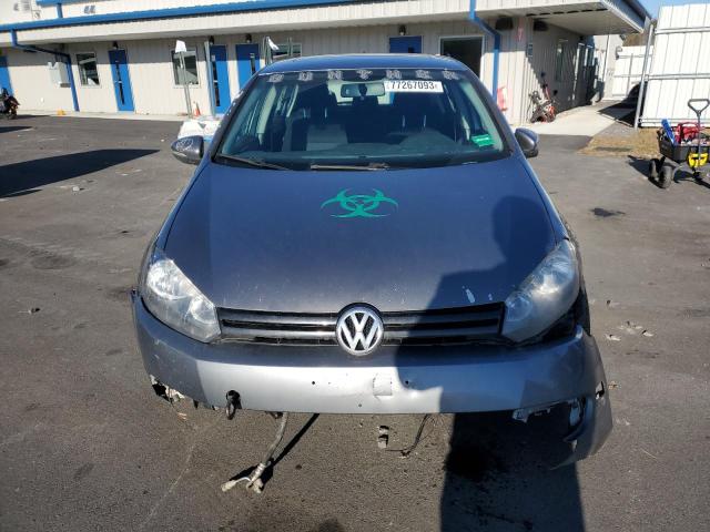 WVWNM7AJ3BW174140 - 2011 VOLKSWAGEN GOLF 灰色 照片 5