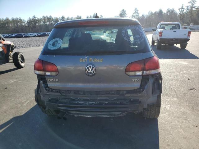 WVWNM7AJ3BW174140 - 2011 VOLKSWAGEN GOLF 灰色 照片 6