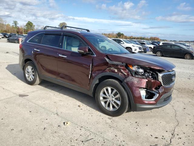 5XYPG4A36GG136115 - 2016 KIA SORENTO LX RED photo 4