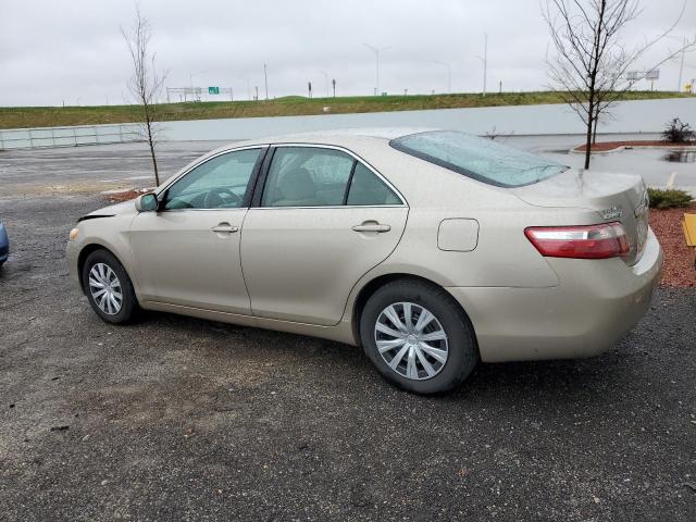 4T1BE46K17U544726 - 2007 TOYOTA CAMRY CE GOLD photo 2