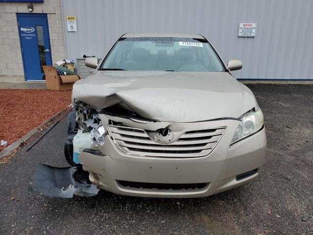 4T1BE46K17U544726 - 2007 TOYOTA CAMRY CE GOLD photo 5