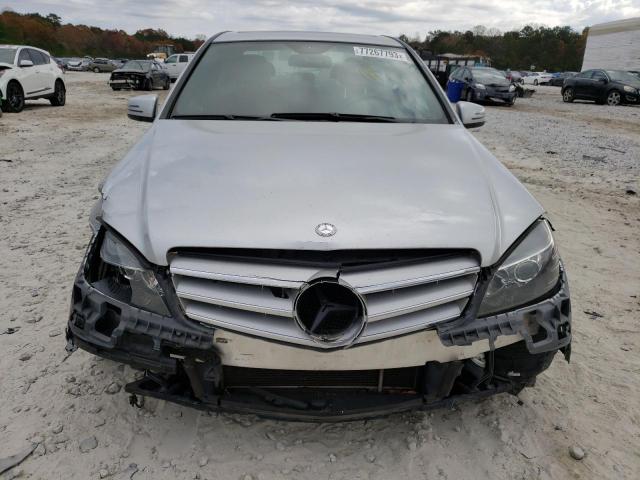 WDDGF5EB9BA464735 - 2011 MERCEDES-BENZ C 300 SILVER photo 5