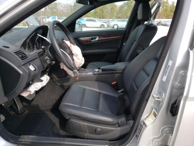 WDDGF5EB9BA464735 - 2011 MERCEDES-BENZ C 300 SILVER photo 7