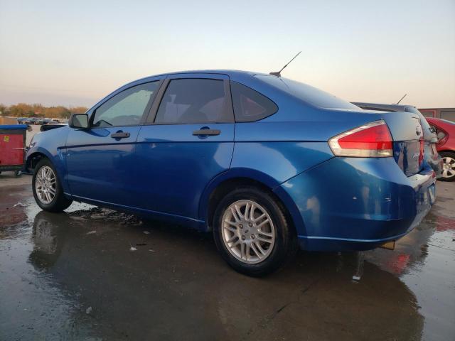 1FAHP3FN0AW262706 - 2010 FORD FOCUS SE BLUE photo 2