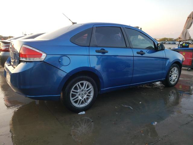 1FAHP3FN0AW262706 - 2010 FORD FOCUS SE BLUE photo 3