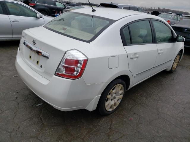 3N1AB6AP9AL722734 - 2010 NISSAN SENTRA 2.0 WHITE photo 3