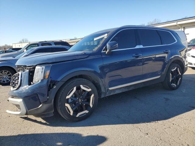 5XYP6DGC5PG399044 - 2023 KIA TELLURIDE S BLUE photo 1