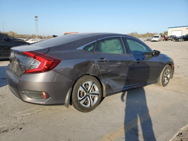 2HGFC2F57JH504446 - 2018 HONDA CIVIC LX GRAY photo 3