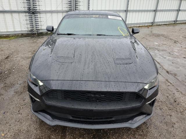 1FA6P8TH8L5153552 - 2020 FORD MUSTANG BLACK photo 5