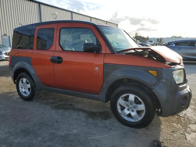 5J6YH28513L024585 - 2003 HONDA ELEMENT EX ORANGE photo 4