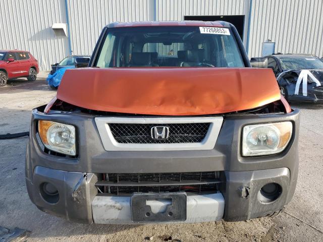 5J6YH28513L024585 - 2003 HONDA ELEMENT EX ORANGE photo 5